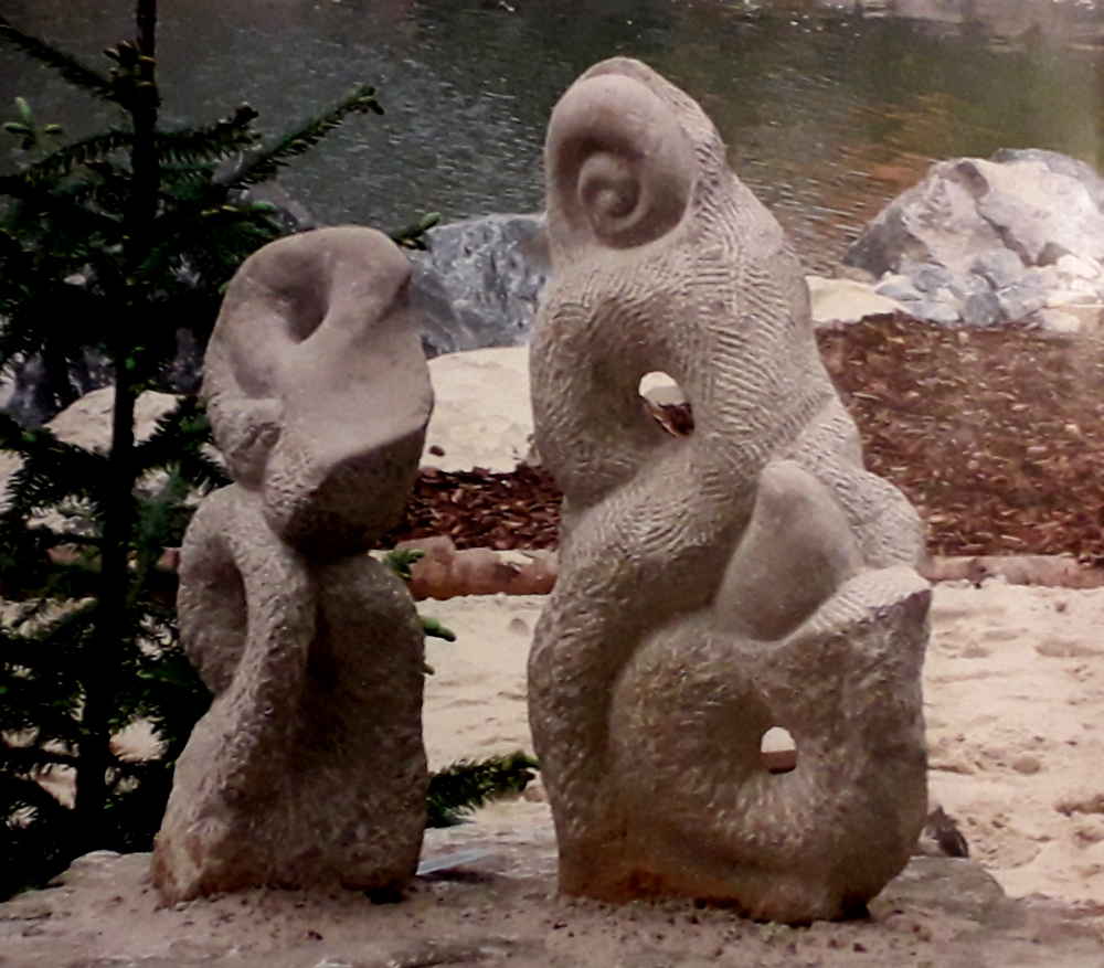 Skulpturenpaar